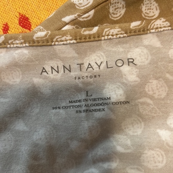NWT Ann Taylor Tan Camisole Shells Large #450 - Picture 6 of 6